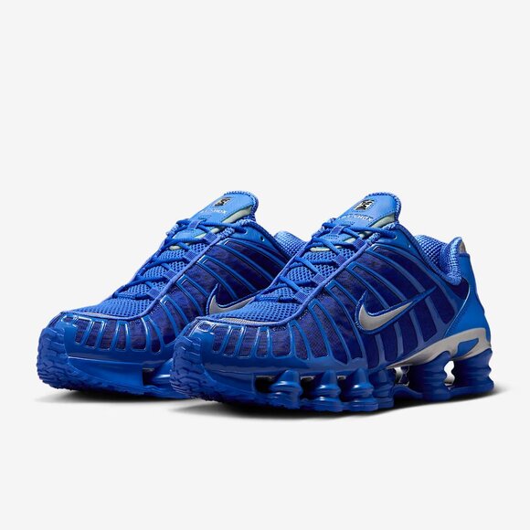 Nike Shox TL Hyper Royal Blue Metallic Silver AV3595-400 Sz: 12 | NWB no lid - Picture 2 of 10